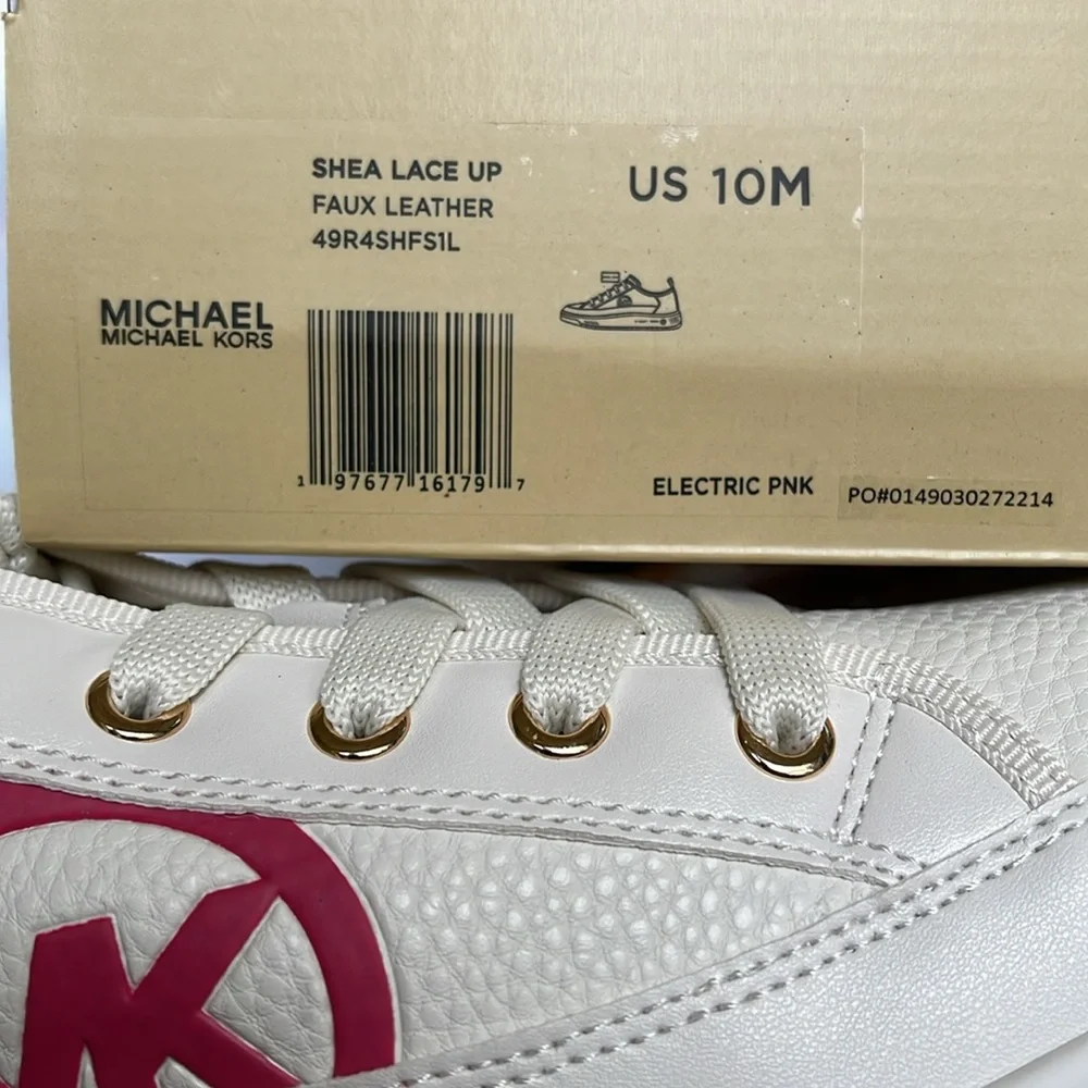 MICHAEL KORS SHEA LACE UP FAUX LEATHER
49R4SHFS1L
ELECTRIC PINK
Sneakers - Picture 16 of 16